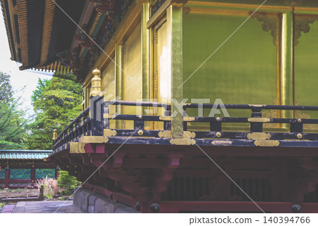 April 25 2026 Ueno Toshogu Shrine Ornate Golden Hall Exterior April 25 2026 Ueno Toshogu Shrine Ornate Golden Hall Exterior 140394766