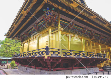 April 25 2026 Ueno Toshogu Shrine Ornate Golden Hall Exterior April 25 2026 Ueno Toshogu Shrine Ornate Golden Hall Exterior 140394767