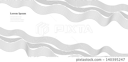 Geometry Abstract Wave Water Pattern Retro Background Geometry Abstract Wave Water Pattern Retro Background 140395247