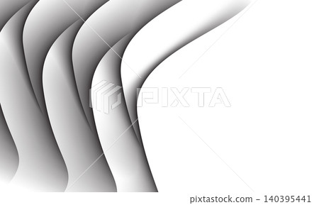 Abstract white curve overlap with blank space for text place design modern futuristic background vector Abstract white curve overlap with blank space for text place design modern futuristic background vector 140395441