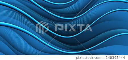 Abstract blue curve wave lines texture background vector Abstract blue curve wave lines texture background vector 140395444