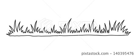 Grass isolated on a white background Grass isolated on a white background 140395476