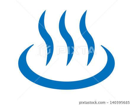 溫泉圖示(水符號) 溫泉圖示(水符號) 140395685