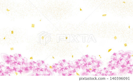 A hand-drawn illustration of hydrangeas in the background. A hand-drawn illustration of hydrangeas in the background. 140396091