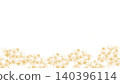 A hand-drawn illustration of hydrangeas in the background. 140396114