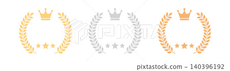 月桂花環排名皇冠框架套裝 140396192