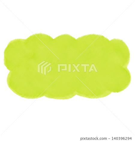 Hand-drawn style fluffy cloud illustration frame heading Hand-drawn style fluffy cloud illustration frame heading 140396294