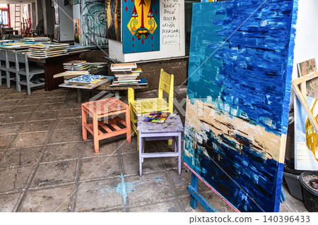 Morada das Artes in Sao Luis, Brazil. School with the aim of sti Morada das Artes in Sao Luis, Brazil. School with the aim of sti 140396433