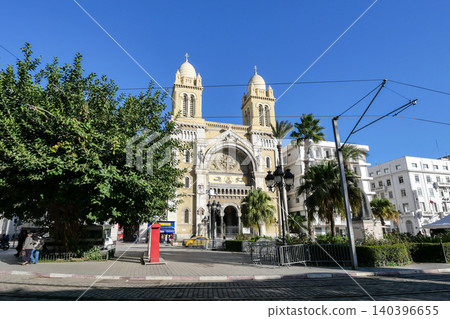 突尼斯,突尼斯大教堂 突尼斯,突尼斯大教堂 140396655
