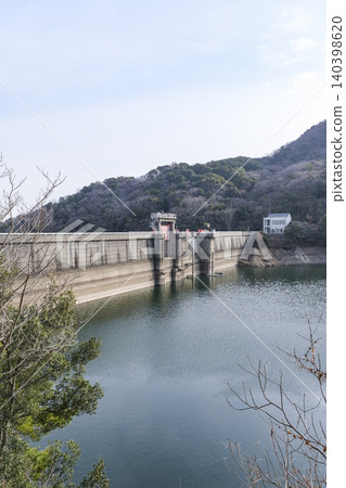 鮎川水壩，建於鮎川河上。 140398620