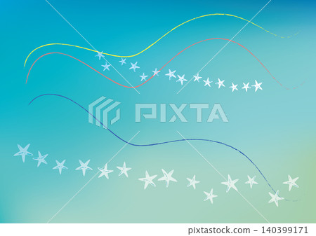 海星在天空中游動 海星在天空中游動 140399171
