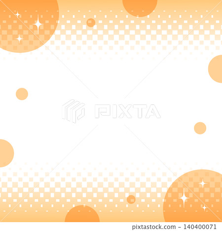 Pop design background frame, circular object, square halftone, square size Pop design background frame, circular object, square halftone, square size 140400071