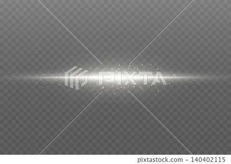 White light line creating shiny particles on transparent background effect White light line creating shiny particles on transparent background effect 140402115