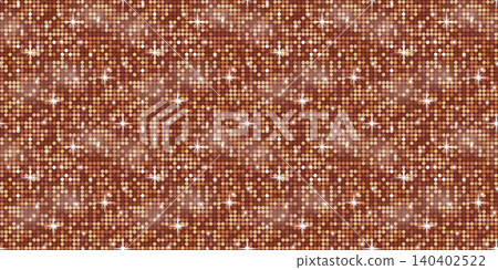 Gold Dance mirror disco ball sequin seamless pattern glitter sparkling background for a glamorous disco texture with club sparkle tile and strass. Golden backdrop with shimmering light and neon. Gold Dance mirror disco ball sequin seamless pattern glitter sparkling background for a glamorous disco texture with club sparkle tile and strass. Golden backdrop with shimmering light and neon. 140402522