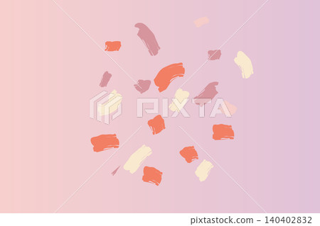 Pastel Abstract Brush Stroke Pattern with Soft Pink Coral and Cream Paint Marks Pastel Abstract Brush Stroke Pattern with Soft Pink Coral and Cream Paint Marks 140402832