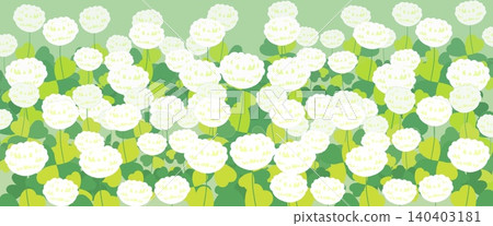 White clover background 140403181