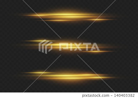 Golden light streaks creating an abstract overlay effect on a dark background Golden light streaks creating an abstract overlay effect on a dark background 140403382