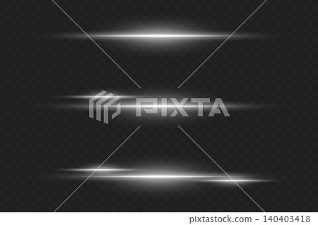 Horizontal light streaks creating glowing optical lens flare effect on a dark background Horizontal light streaks creating glowing optical lens flare effect on a dark background 140403418