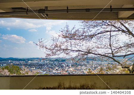 Hiroshima, Miyoshi, Ozekiyama, Sakura 140404108