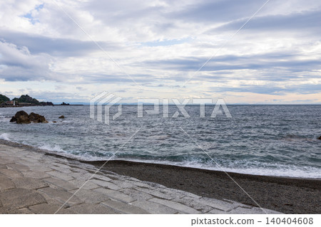 Scenery of the Echizen coast in Fukui Prefecture Scenery of the Echizen coast in Fukui Prefecture 140404608