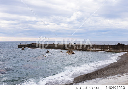 福井縣越前海岸的景色 福井縣越前海岸的景色 140404620