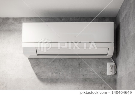 Typical no-brand home air conditioner 140404649