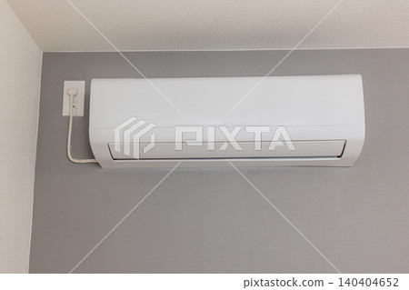 Typical no-brand home air conditioner Typical no-brand home air conditioner 140404652