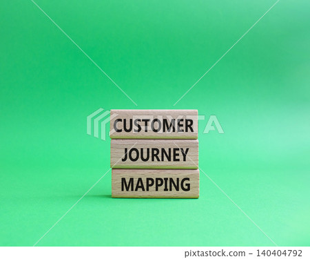 Customer Journey Mapping symbol. Concept word Customer Journey Mapping on wooden blocks. Beautiful green background. Business and Customer Journey Mapping. Copy space Customer Journey Mapping symbol. Concept word Customer Journey Mapping on wooden blocks. Beautiful green background. Business and Customer Journey Mapping. Copy space 140404792