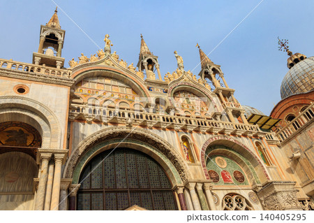 Patriarchal Cathedral Basilica of Saint Mark (Basilica di San Marco) in Venice, Italy Patriarchal Cathedral Basilica of Saint Mark (Basilica di San Marco) in Venice, Italy 140405295