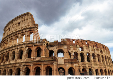 Colosseum or Flavian Amphitheatre in Rome, Italy 140405316