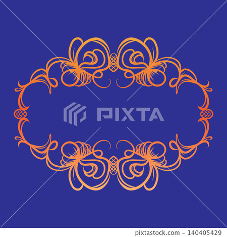decorative frame elegant vector element for design decorative frame elegant vector element for design 140405429