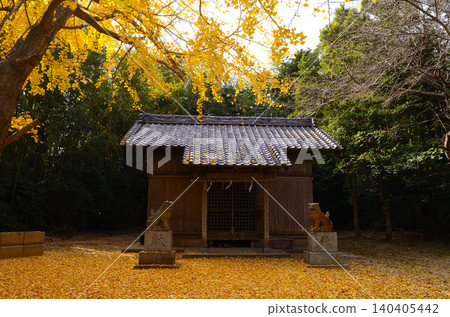 若八幡神社的秋葉 140405442