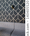Stylish fabric sofa in elegant interior 140405520