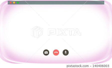 Transparent video call window PNG with pink glow, browser header, and call controls for overlays, streaming, editing, and interface design projects. Transparent video call window PNG with pink glow, browser header, and call controls for overlays, streaming, editing, and interface design projects. 140406003