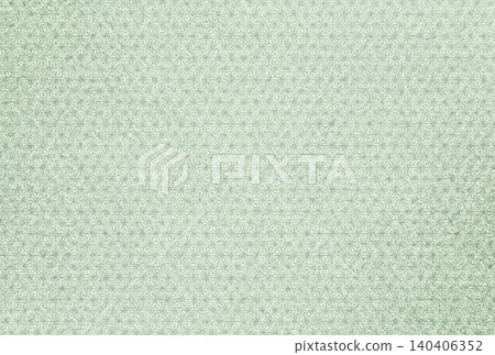背景圖 16：精緻閃亮的淺抹茶綠色圖案，上面疊著淺綠色的麻葉圖案。 140406352