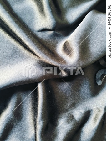 Elegant black satin silk fabric texture background for luxury concept product placement Elegant black satin silk fabric texture background for luxury concept product placement 140406568