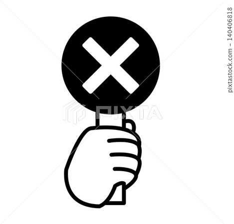 An illustration of a hand holding an answer card with an "X" mark. An icon of a hand holding a plate with an "X" mark on it. Incorrect answer to the question. An illustration of a hand holding an answer card with an "X" mark. An icon of a hand holding a plate with an "X" mark on it. Incorrect answer to the question. 140406818