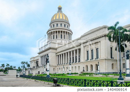 The National Capitol of Cuba (El Capitolio), located in Havana. The National Capitol of Cuba (El Capitolio), located in Havana. 140406914