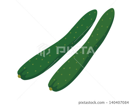 A cute hand-drawn illustration of a cucumber A cute hand-drawn illustration of a cucumber 140407084