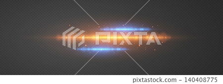 Abstract light streams generating dynamic motion with a sparkling explosion effect 140408775