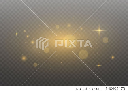Golden light effect and bokeh creating a soft, warm and glowing atmosphere Golden light effect and bokeh creating a soft, warm and glowing atmosphere 140409473