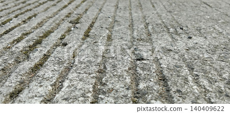 Low angle striped concrete road texture Low angle striped concrete road texture 140409622