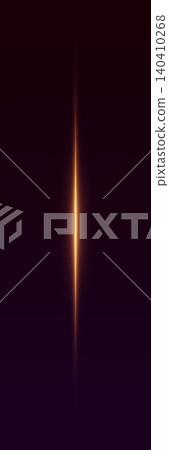 Bright orange yellow light beam shines vertically on a dark abstract background Bright orange yellow light beam shines vertically on a dark abstract background 140410268