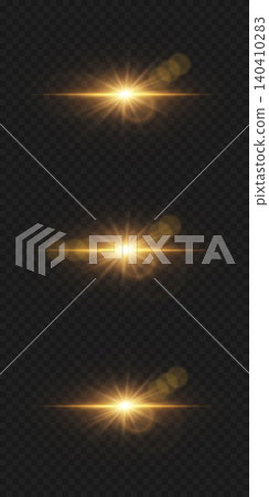 Golden light effects creating bright lens flare with glow and bokeh elements Golden light effects creating bright lens flare with glow and bokeh elements 140410283