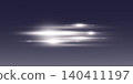 Bright glowing lens flare lines creating a shimmering abstract motion effect 140411197