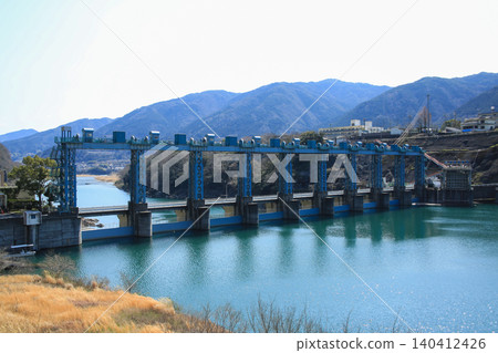 德島縣三好市池田水壩風景 140412426