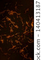 Microscopic view of infectious Ebola Virus cells (virions) and red blood cells flowing through the human bloodstream. Medical and healthcare concept vertical illustration. 140413187