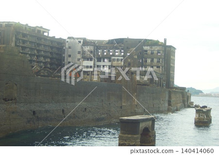 Scenery of Gunkanjima (Hashima Island) Scenery of Gunkanjima (Hashima Island) 140414060