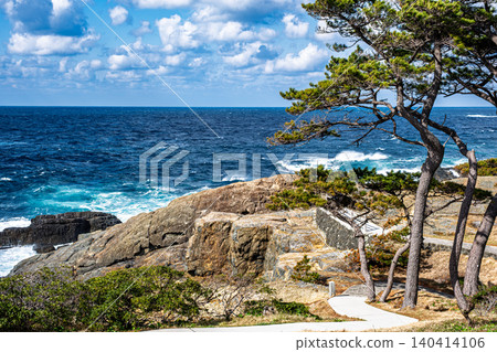 【#Shimane】Cliff near Hinomisaki Lighthouse 140414106