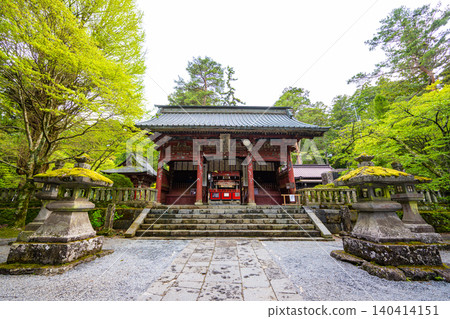 [Yamanashi Prefecture, Yoshida City] Kitaguchi Hongu Fuji Sengen Shrine 140414151